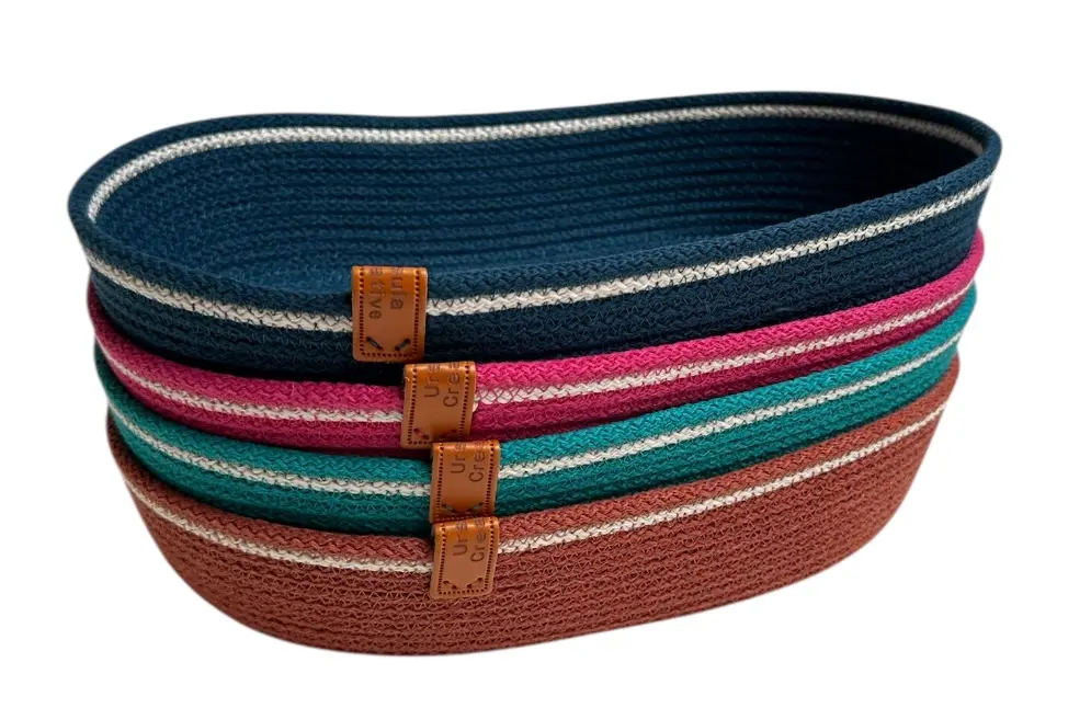 Cesta ovalada