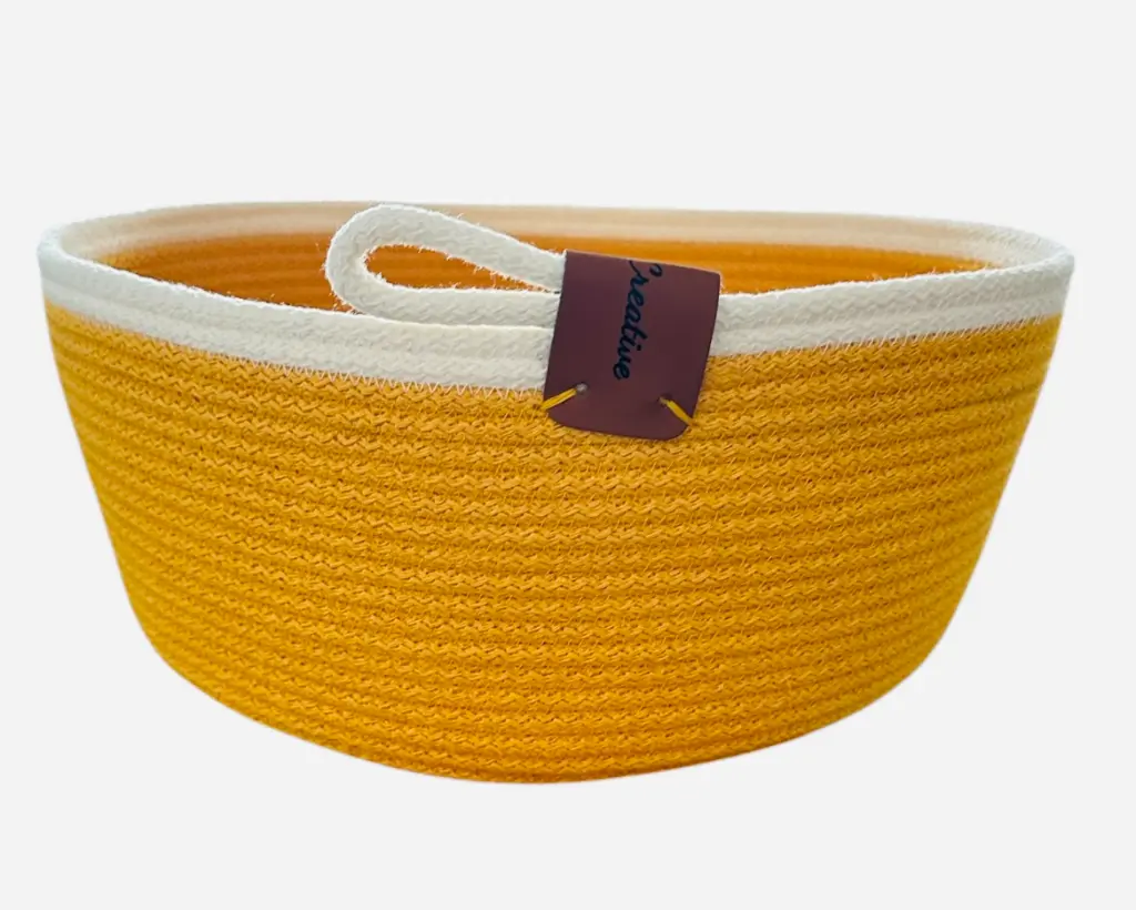 Rope Basket Welcome Baby