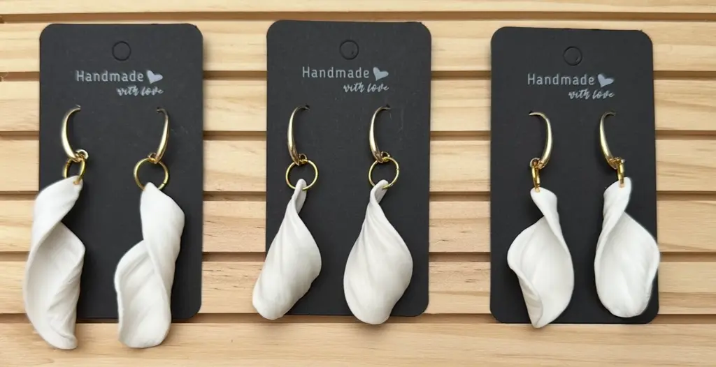 Waves (Wave 1 (approx 6,3 cm), White)