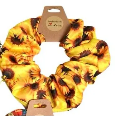 Haargummi mit Reißverschluss – Kunst- und Naturdesigns