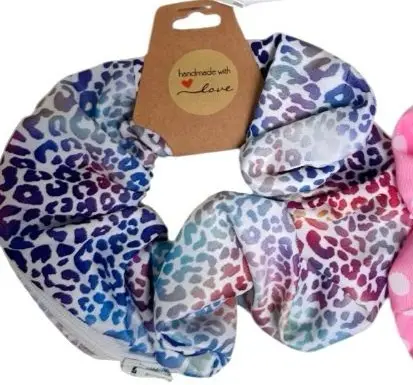 Scrunchie with Zipper - Dots & Speckles