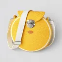 Runde Crossbody-Tasche