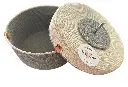 Cesta con tapa