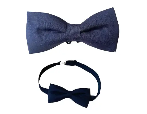Fliege marineblau